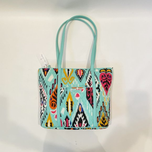 Vera Bradley Small Trimmed Vera Tote Pueblo - Picture 1 of 10